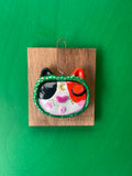 The Dreaming Cat (Green)