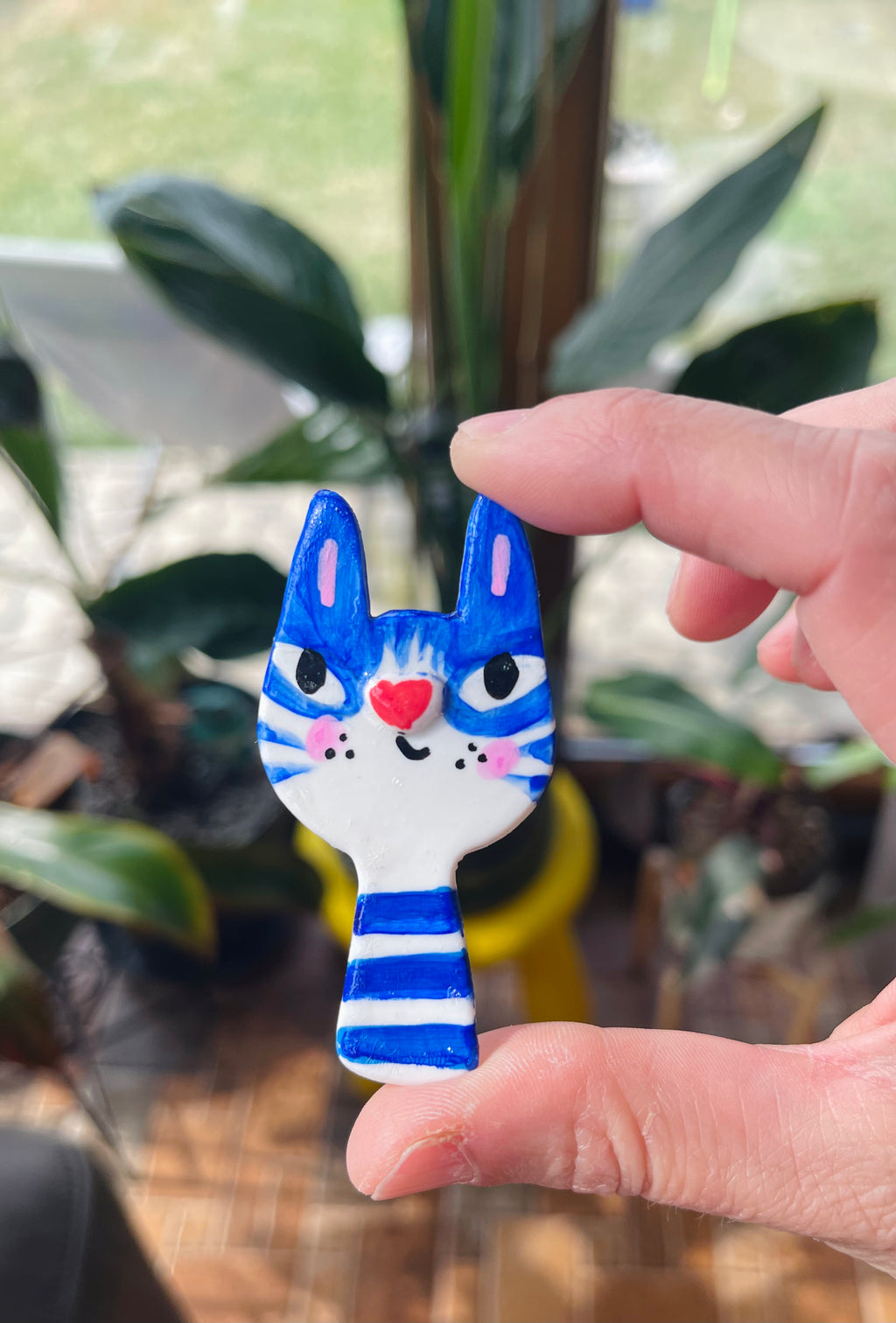 Parisian Cat (Blue)