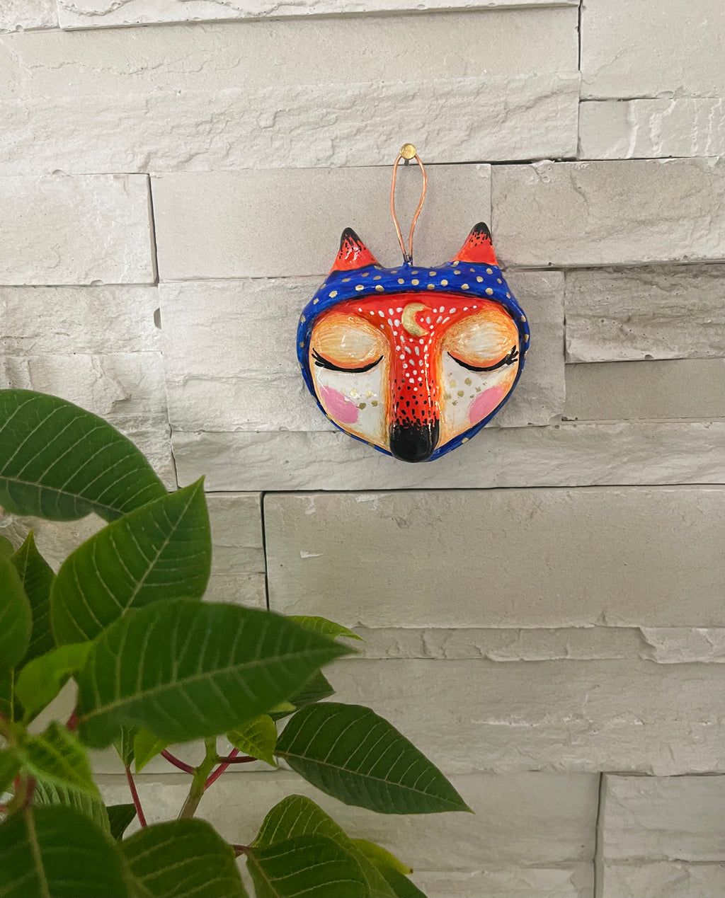 The Dreaming Fox (Blue Hood)