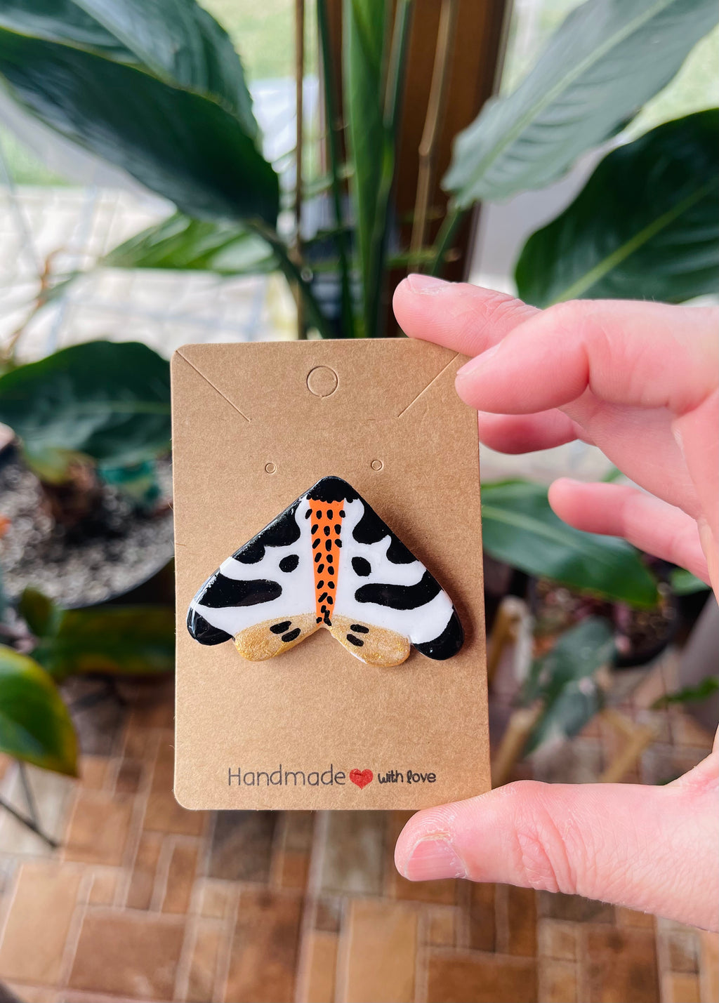 Butterfly – Gold Accent